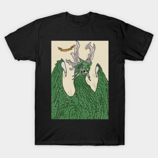 Dark Green Dragon - Greed (Dragons Collection) T-Shirt